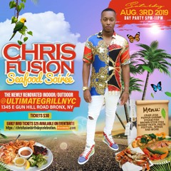 CHRIS FUSION'S SEAFOOD SOIRÉE BIRTHDAY PARTY PROMO CD 2019