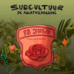 Knopje @ Subcultuur Nachtvierdaagse (Lindenberg Nijmegen, 18-07-2019)