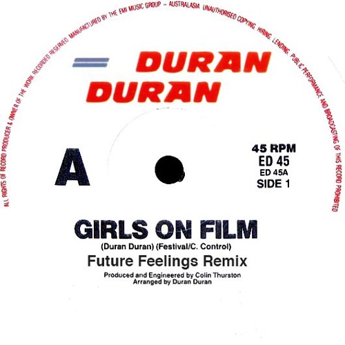 Duran Duran - Girls On Film (Future Feelings Remix) DL LINK IN DESCRIPTION