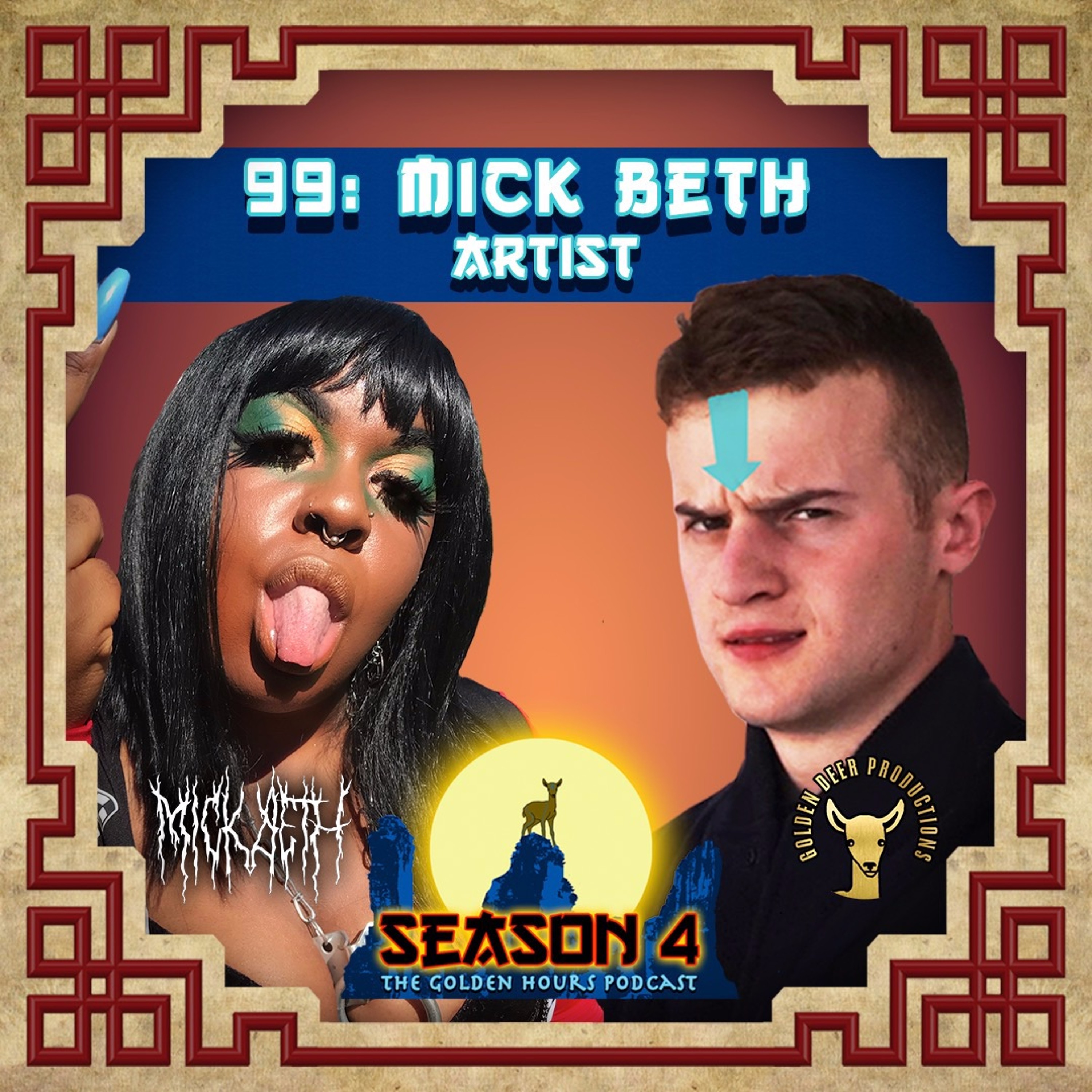 Learning Gender Binaries with Boston Artist Mick Beth | The Golden Hours Podcast episode artwork