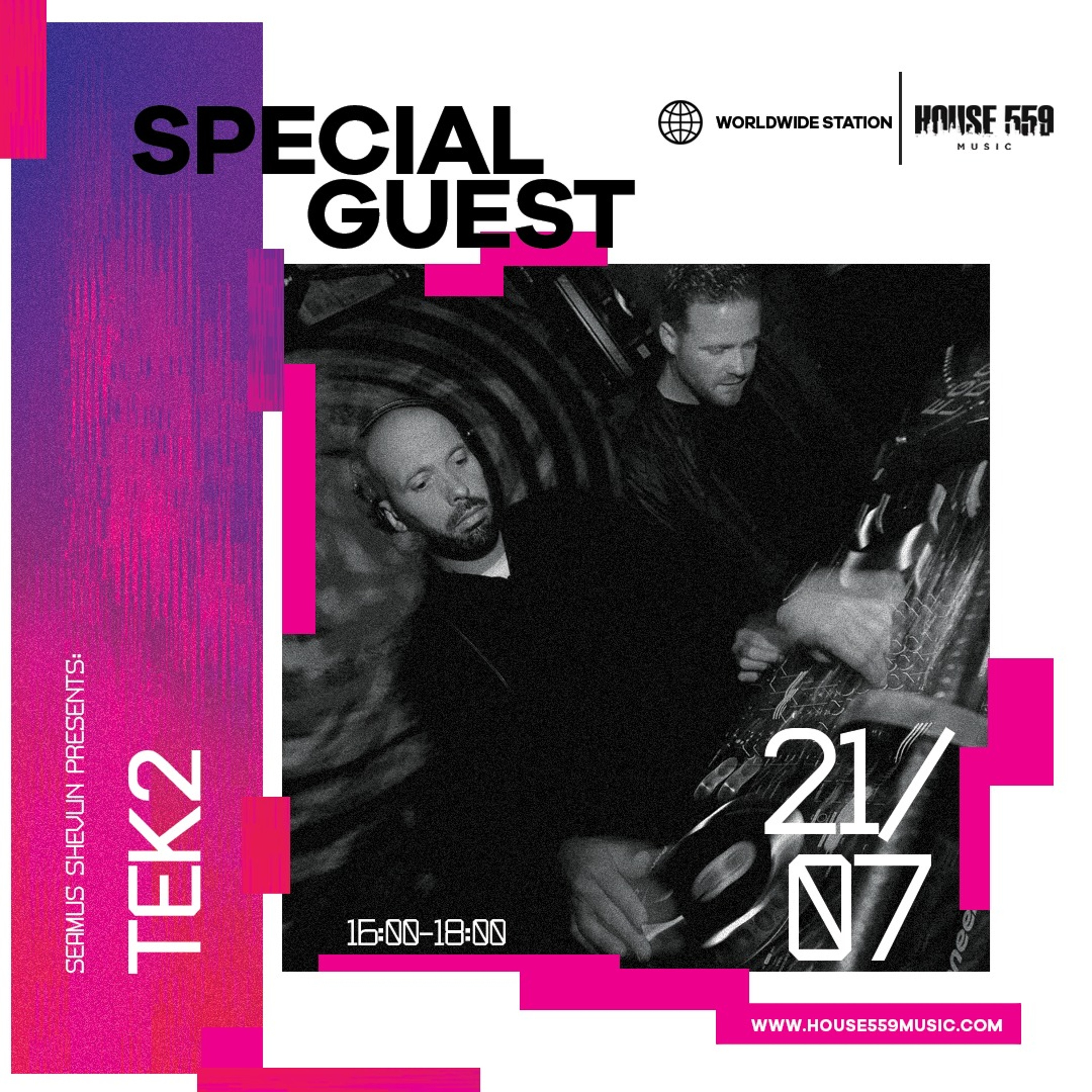 Seamus Shevlin Presents: Tek2 - 21/7/19 episode artwork