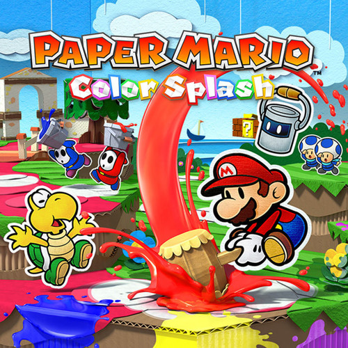 Prisma Splash! (Staff Credits)- Paper Mario Colorsplash (Nintendo Wii U)