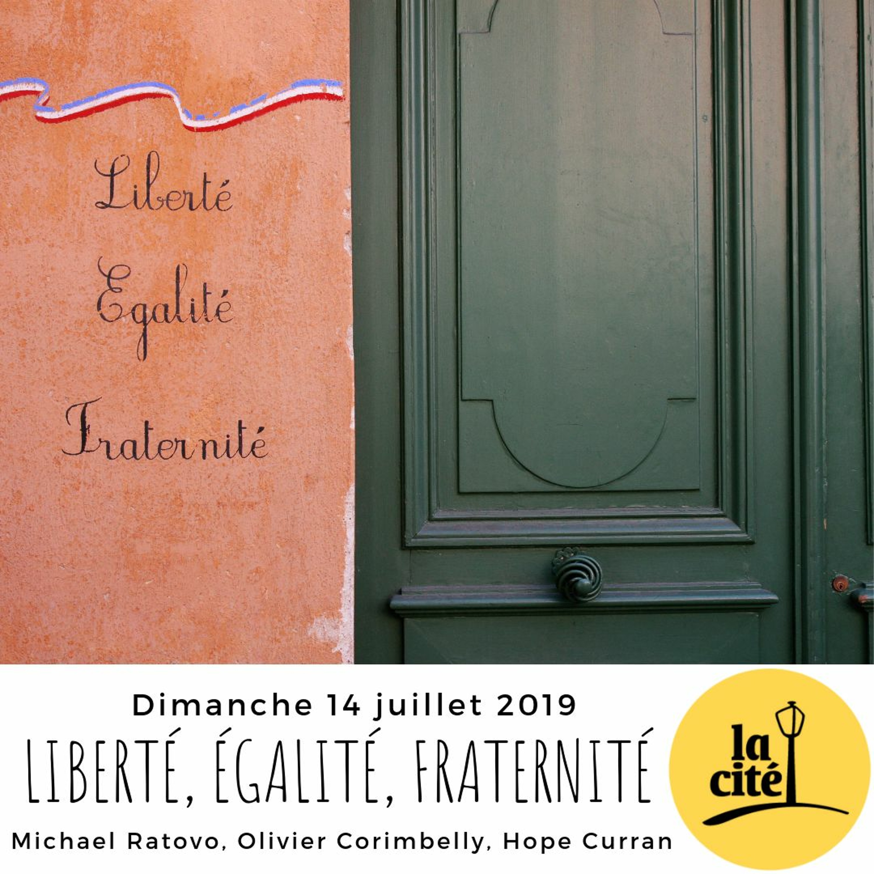 14.07.2019 - Liberté, égalité, fraternité (Michael Ratovo, Olivier Corimbelly, Hope Curran)) episode artwork
