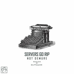 PREMIERE: Not Demure - Servers Go Rip (Original Mix) [Palace Rec.]