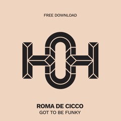 HLS030 Roma De Cicco - Got To Be Funky (Original Mix)