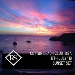 Rayco Santos @ Cotton Beach Club Ibiza 17.07.2019 - SUNSET SET