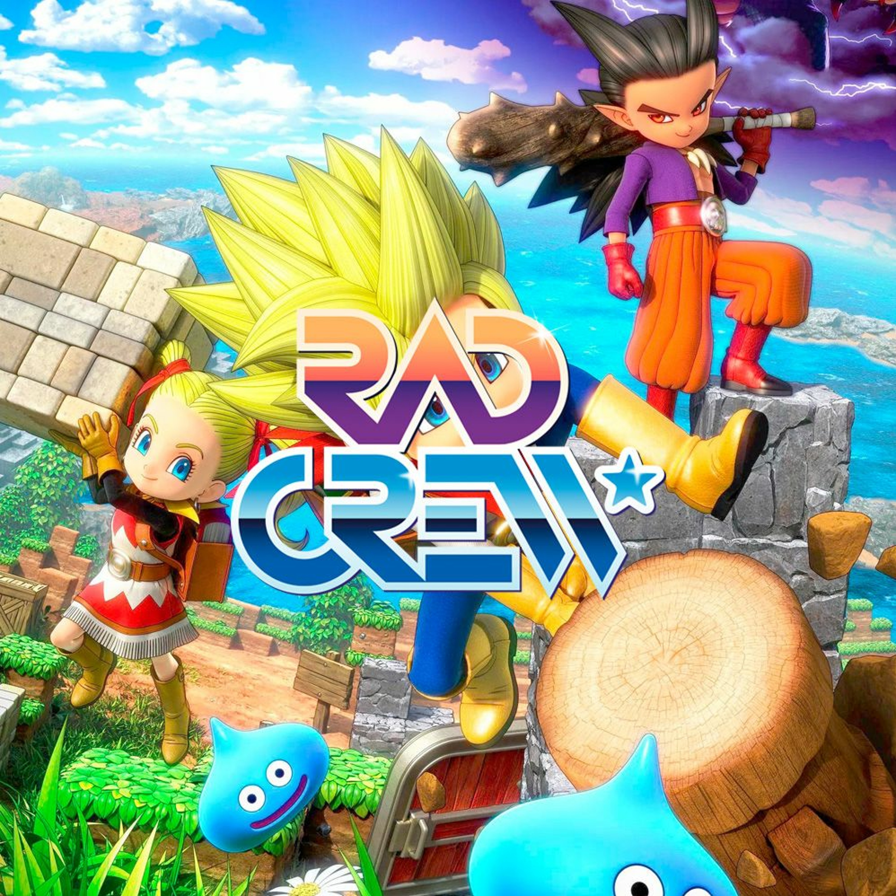 Rad Crew S18E04: Vi er tilbake! DQ Builders 2, F1 2019,  og de verste glitchene i spillhistorien episode artwork