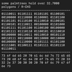 some palmtrees hold over 32.700 polygons