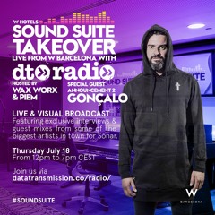 Gonçalo Interview & Guest Mix - Hosted By Wax Worx - LIVE From W Barcelona Sound Suite