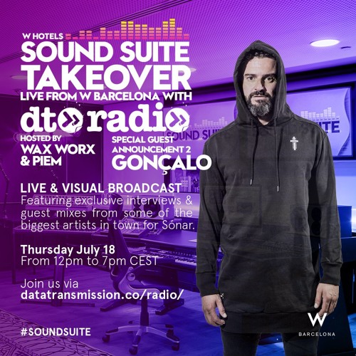 Gonçalo Interview & Guest Mix - Hosted By Wax Worx - LIVE From W Barcelona Sound Suite