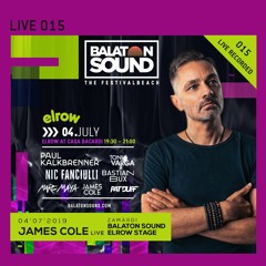 James Cole - Elrow Stage Balaton Sound 04-07-2019