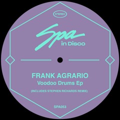 (SPA053) FRANK AGRARIO - Drum Circle One (Original Mix)