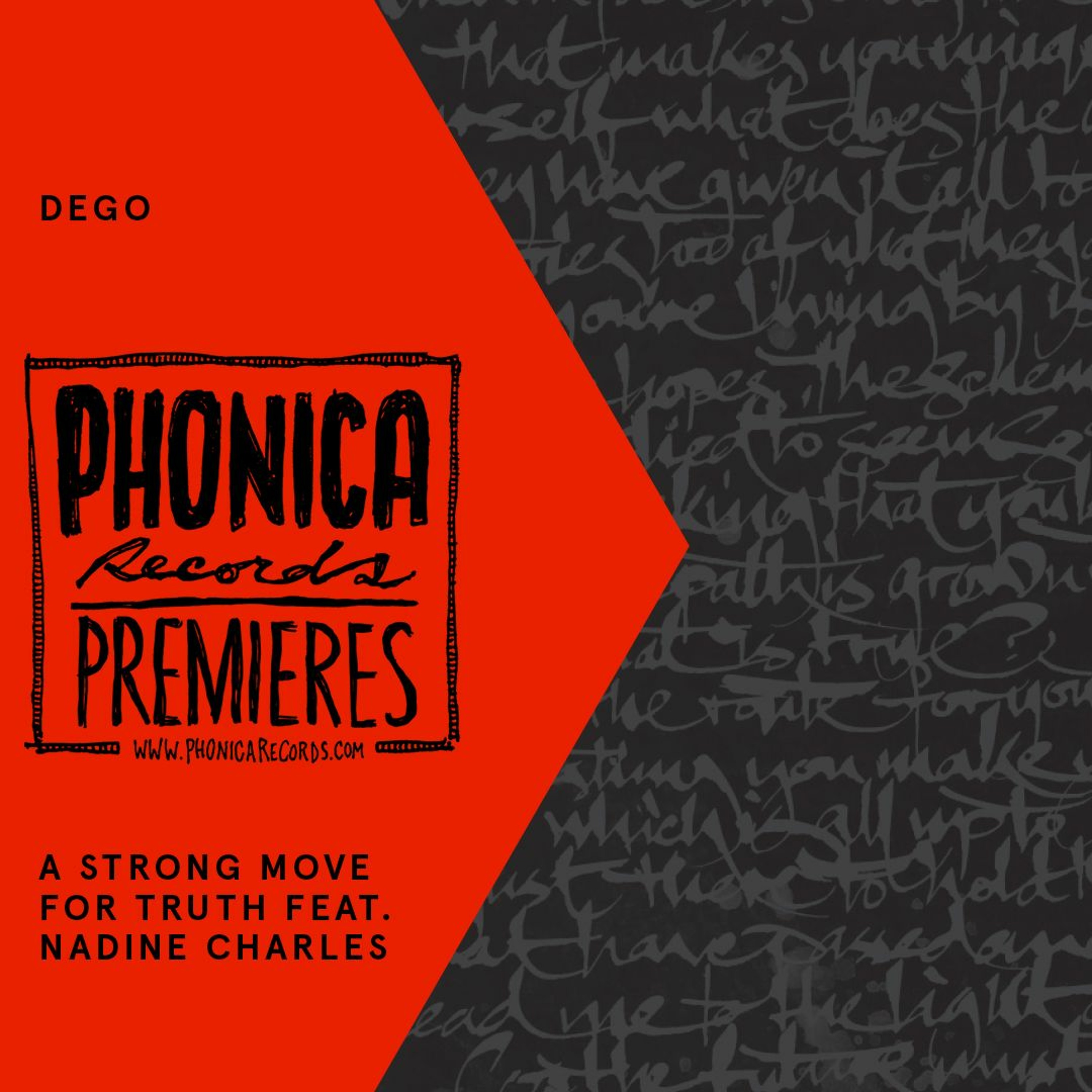 Phonica Premiere: Dego - A Strong Move For Truth Ft. Nadine Charles [2000 BLACK] episode artwork