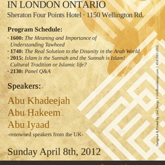 Q&A from the Seminar: A Day of Islamic Knowledge - Abū ʿIyāḍ, Abū Khadījah, Bilāl Davis
