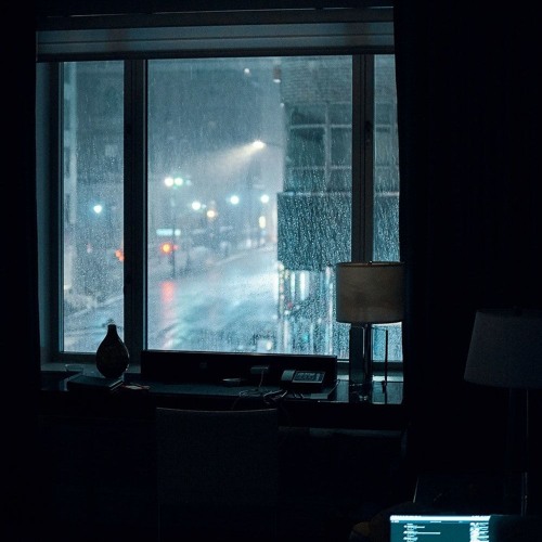 "tonight" - jin but it's raining and he's comforting you on the phone after you heard some bad news