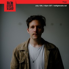 Popp @ Red Light Radio 13-7-2019