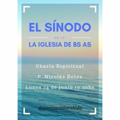 Charla Espiritual SINODO EN BS AS