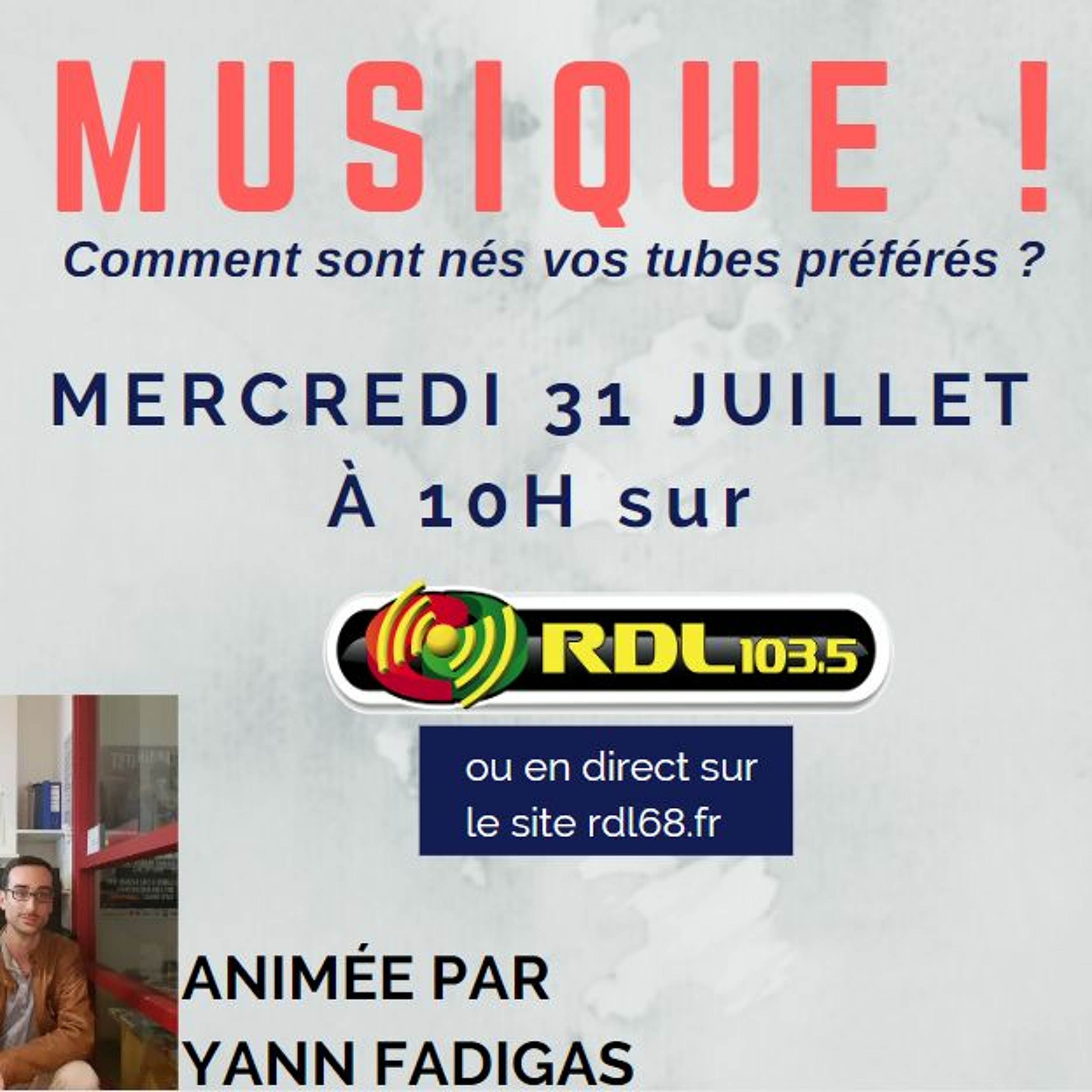 MUSIQUE ! Emission 55 - 31 07 19 - Christina Aguilera, Yannick Noah, Christophe, Fugees episode artwork