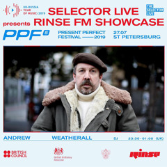Present Perfect Festival: Andrew Weatherall - 27th July 2019