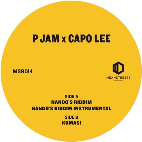 MSR014 P Jam x Capo Lee - Nando's Riddim Ep Previews(VINYL PRE -ORDER)