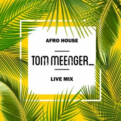 AFRO HOUSE - Tom Meenger (Live Mix)