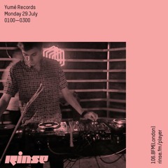 Yumé Records - 29th July 2019