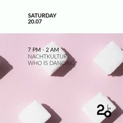 NFNR live (excerpt) at Nachtkultur - Who Is Dancing / 20Jul2019