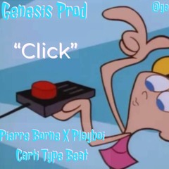 Playboi Carti X Pierre Borne- "Click" (Prod By: Genesis Prod) | Type Beat 2019