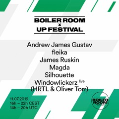 James Ruskin | Boiler Room X UP Festival