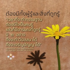 พัฒนาจิตใจตัวเอง :: หลวงพ่อปราโมทย์ ๓ ก.พ. ๒๕๖๑ (610203A)