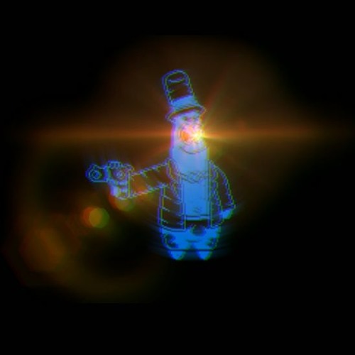 Plan Z in the style of Bullet Hell (bullets from the Ocean)