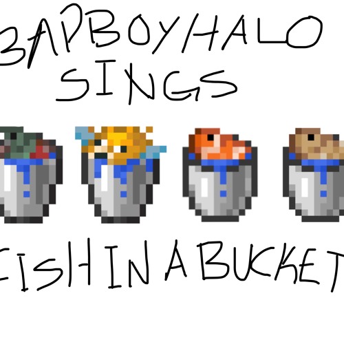 Stream fish in a bucket - badboyhalo by muffin thats also trapped in ice