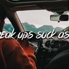 Powfu - Break Ups Suck Ass (feat. Sadeyes)