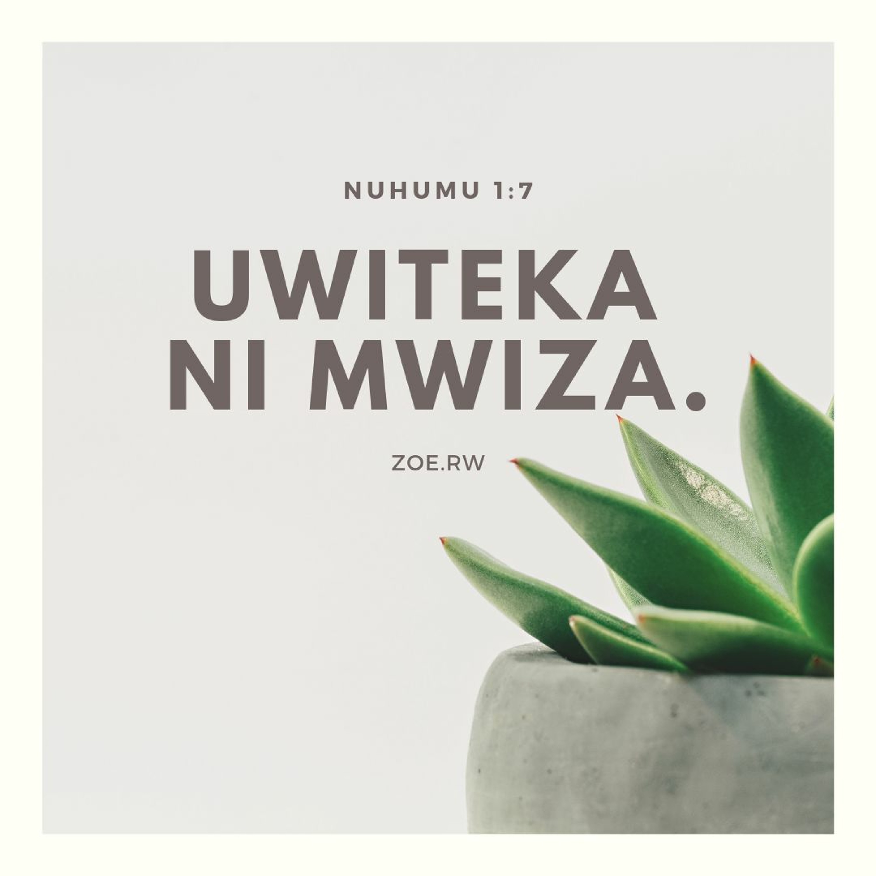 Imana Ni Nziza - Ifite imigambi myiza kuri twe episode artwork