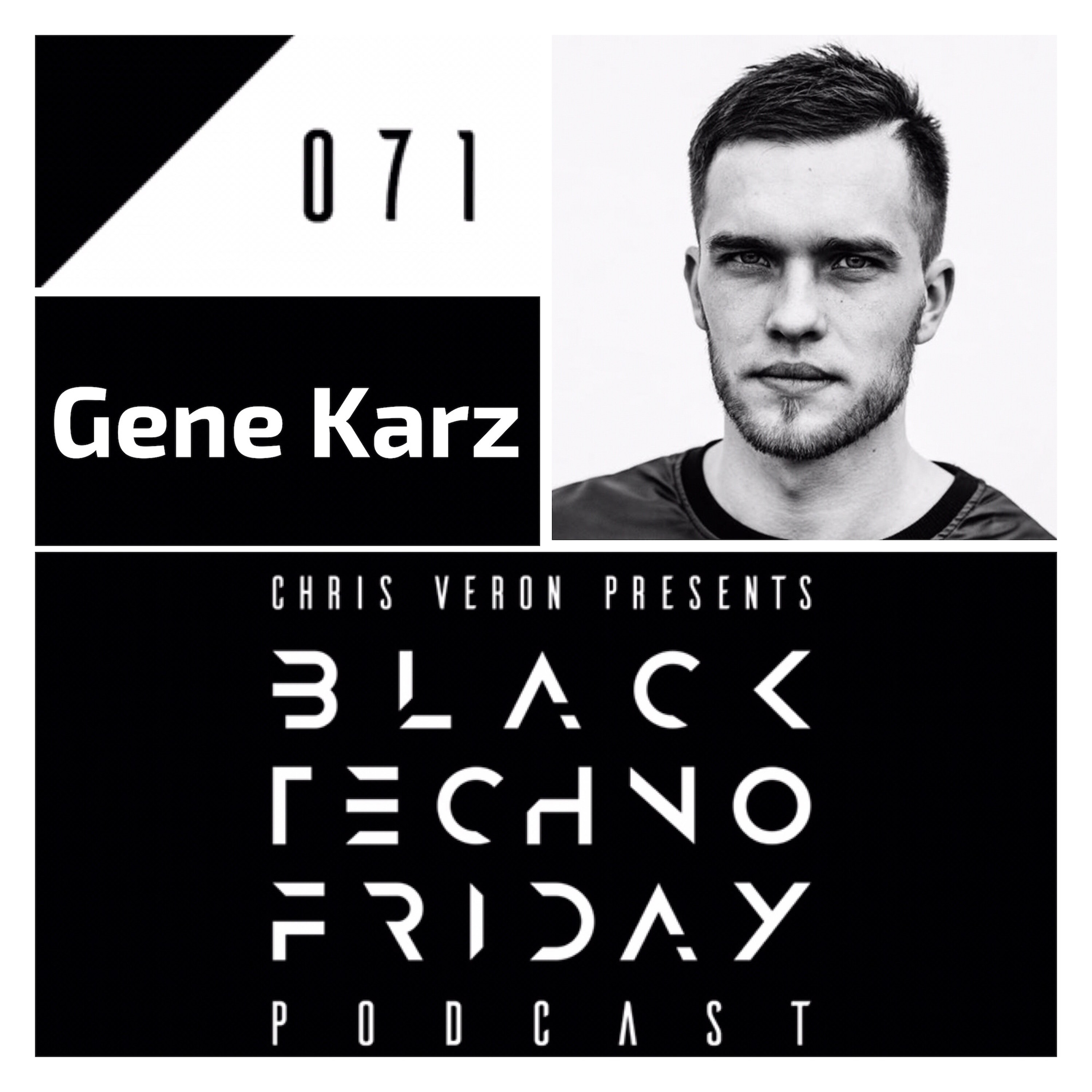 Black TECHNO Friday Podcast #071 by Gene Karz (Respekt/Eclipse/Black Square) episode artwork