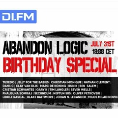 Milos Miladinovic - Abandon Logic 077 @ DI.FM (July 2019) Year Of Part 7:Blake's Bday Special