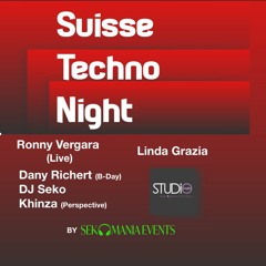 Khinza @ Studio Saglio - Suisse Techno Night - 21/07/19