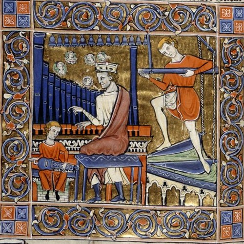 Phrygic Improvisation on medieval organ