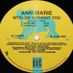 Ann Marie "With Or Without You" (1989)
