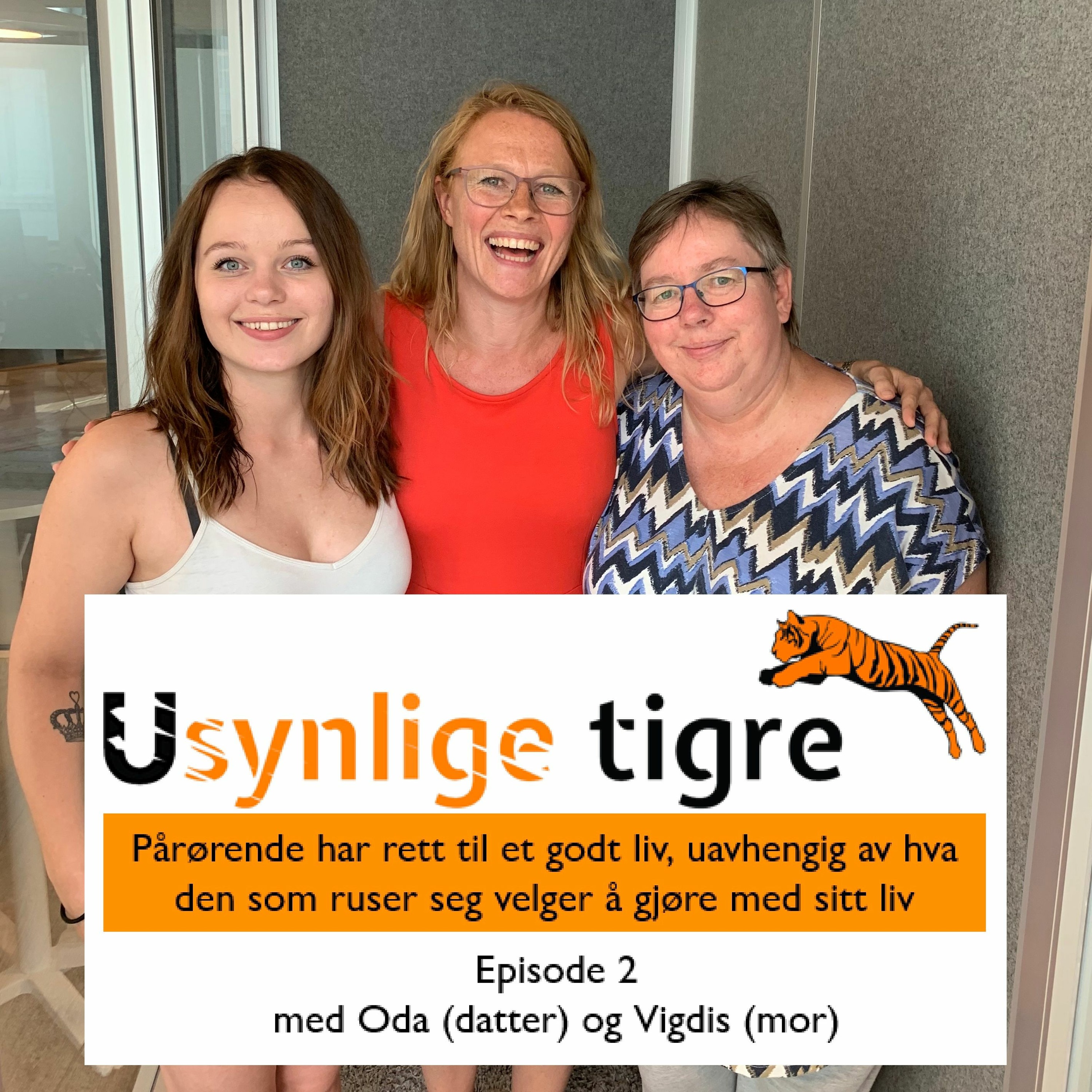 Usynlige tigre-podden