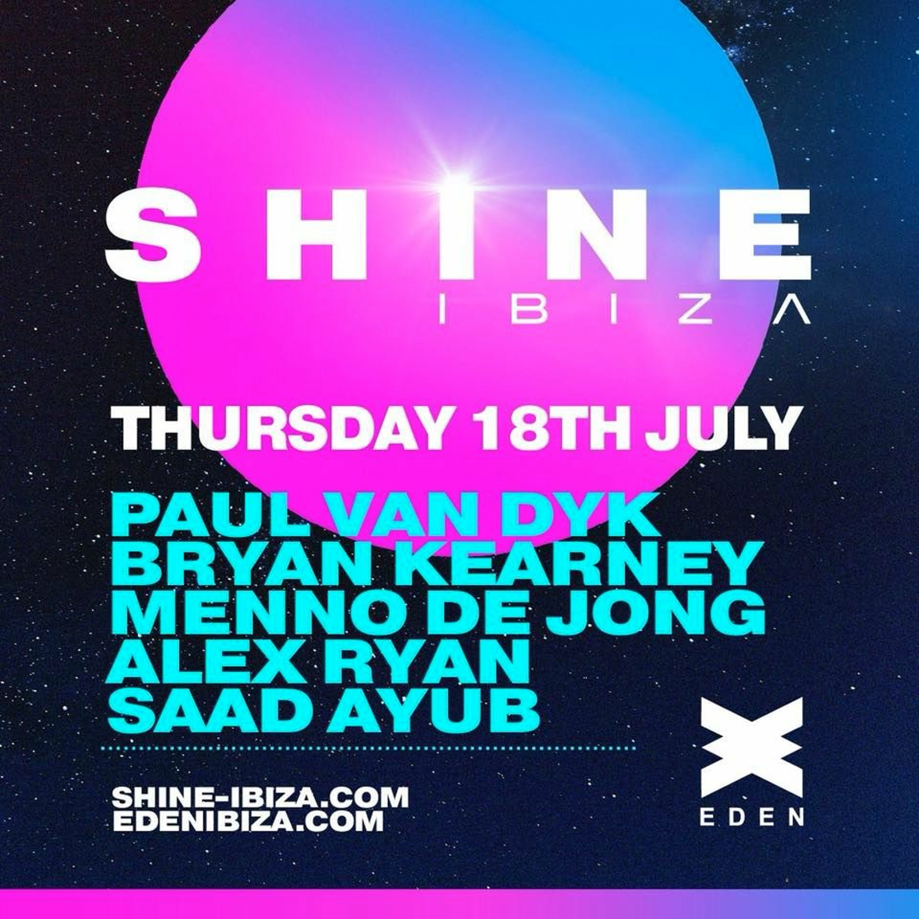 Alex Ryan @ Shine Ibiza - July 18th 2019 episode artwork