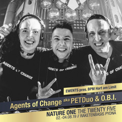 Agents Of Change (O.B.I. + PETDuo) @ Nature One Festival, Germany, 2019