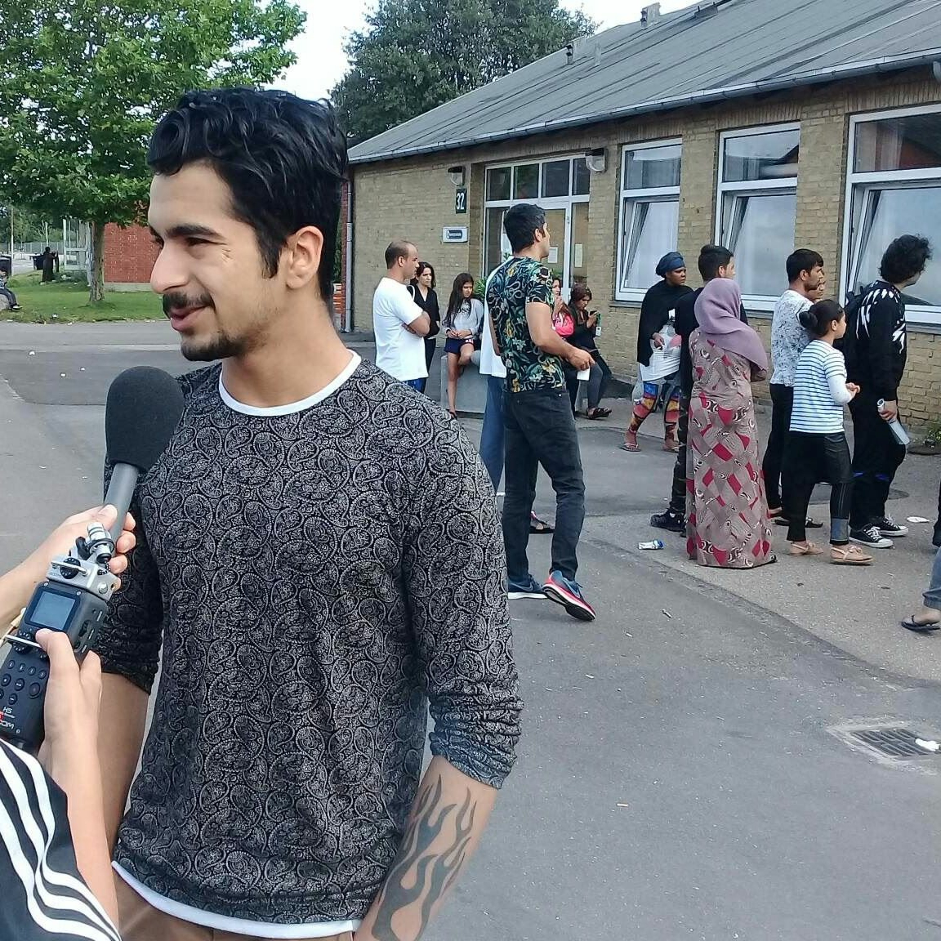 Residents in Sjælsmark Deportation Center Answer Back episode artwork