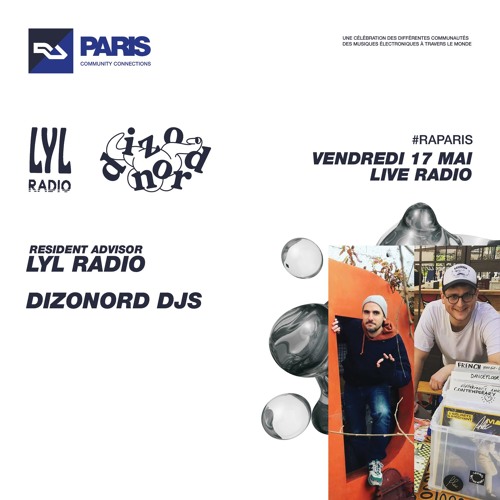Stream RA Live - 17.5.2019 - Dizonord DJs at Community Connections Paris by  Resident Advisor | Listen online for free on SoundCloud