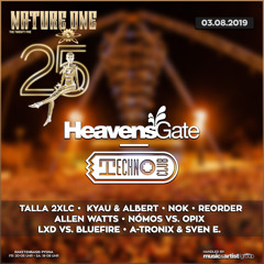 Nómos & OPIX @ Technoclub Stage, Nature One 2019