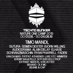 Cosmic Rush @ Nature One Techno Bunker Camp 2019 (Techno Set)