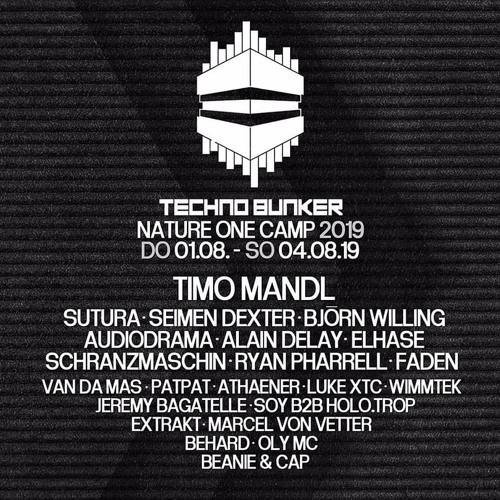 Cosmic Rush @ Nature One Techno Bunker Camp 2019 (Techno Set)
