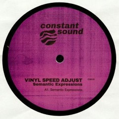 CS016 - Vinyl Speed Adjust - Mike Shannon / Doubtingthomas remix