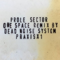 One Space (Dead Noise System Remix) Praxis Records