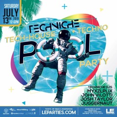 Techniche Pride Pool Party 7.13.19